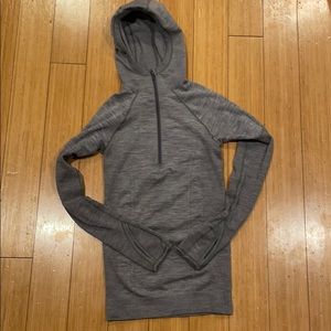 Women’s Lululemon size 4 zip hoodie wool